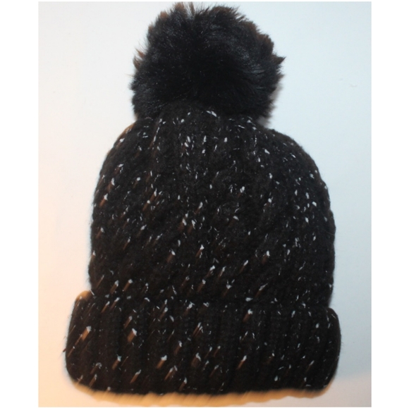 Women's Knit Pom Beanie Hat - Picture 3 of 14